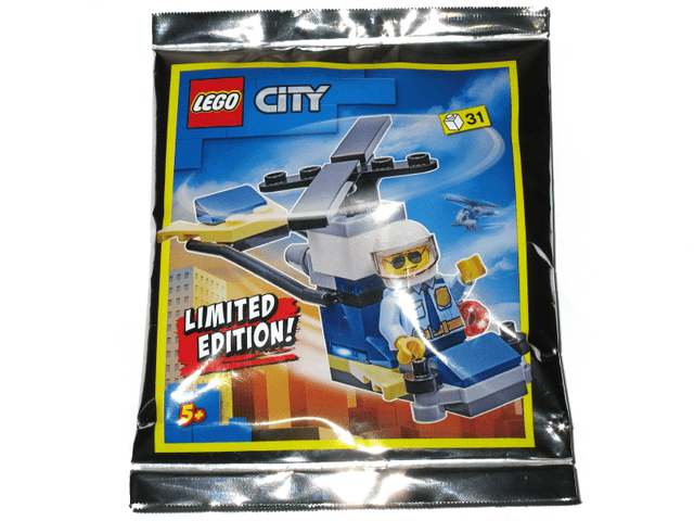 LEGO Policeman and Helicopter foil pack (952101-1) set, 2021