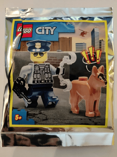 LEGO Police Officer with Dog foil pack (952109-1) set, 2021