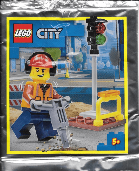 LEGO Builder and Traffic Light foil pack (952111-1) set, 2021