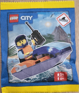 Explorer with Water Scooter paper bag
