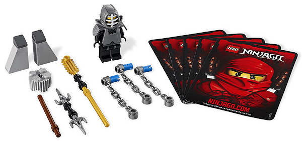 LEGO Kendo Cole polybag (9551-1) set, 2012