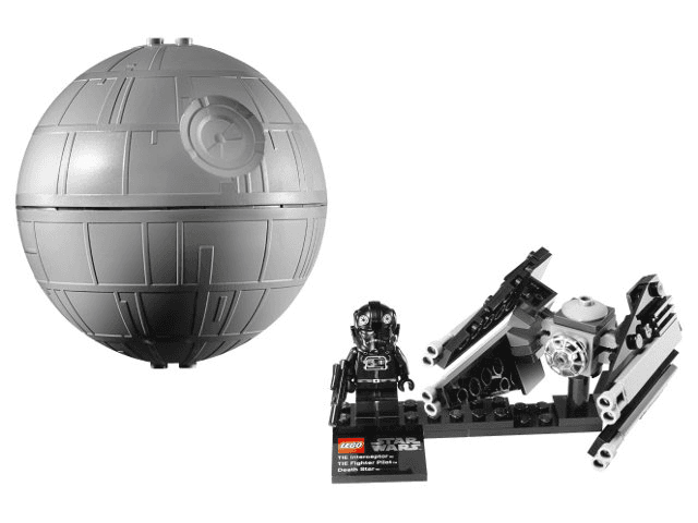 LEGO TIE Interceptor & Death Star (9676-1) set, 2012
