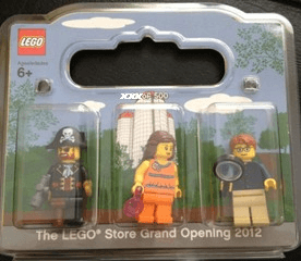 LEGO LEGO Store Grand Opening Exclusive Set, North Point Mall, Alpharetta, GA blister pack (Alpharetta-1) set, 2012
