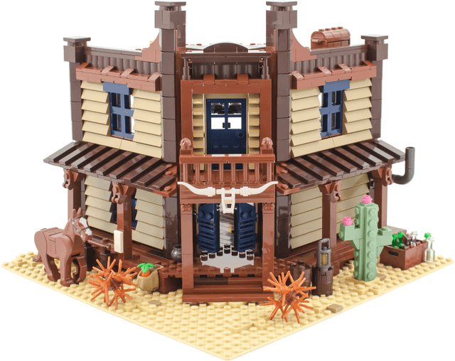 LEGO Wild West Saloon (BL19004-1) set, 2019