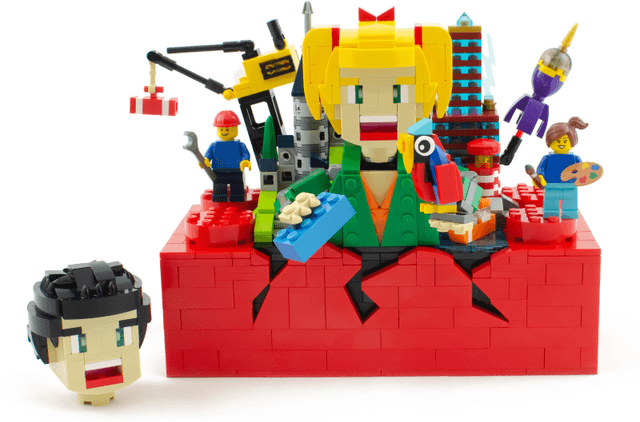 LEGO Imagine It! Build It! (BL19009-1) set, 2019