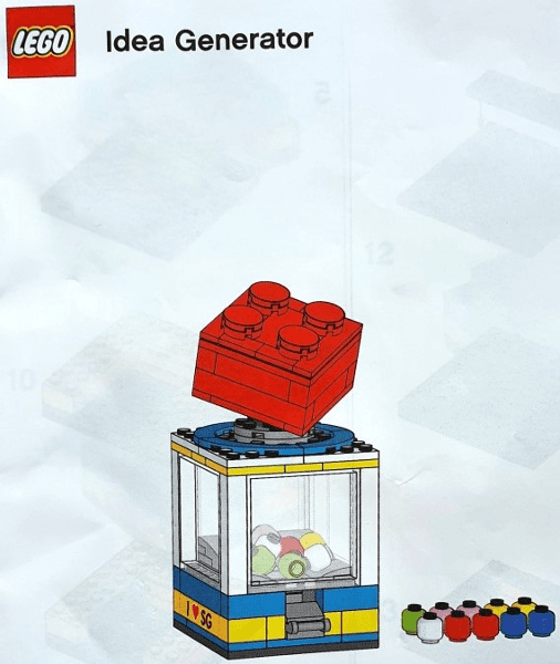 LEGO LEGO Certified Store Grand Opening Exclusive Set, Resorts World Sentosa, Singapore - Idea Generator (BRICKSWORLD4-1) set, 2021