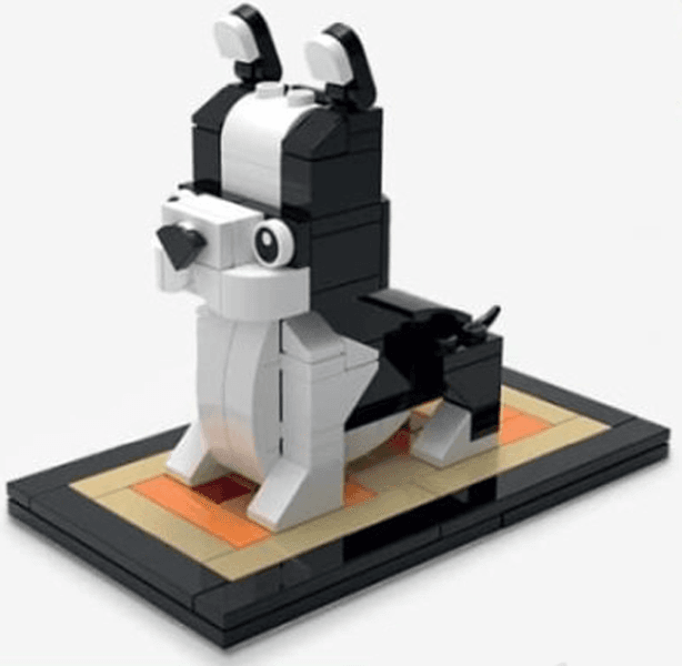 LEGO French Bulldog (FBULLDOG-1) set, 2018