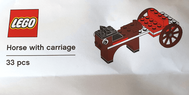 LEGO LEGO Brand Store Exclusive Build - Horse with carriage (HORSECARRIAGE-1) set, 2019