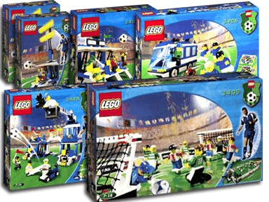 LEGO Ultimate Soccer Stadium Kit (K3409-1) set, 2000
