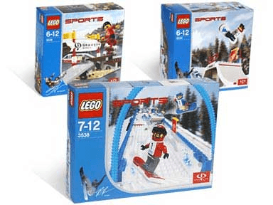 LEGO Snowboard Cross Race Kit (K3538-1) set, 2003