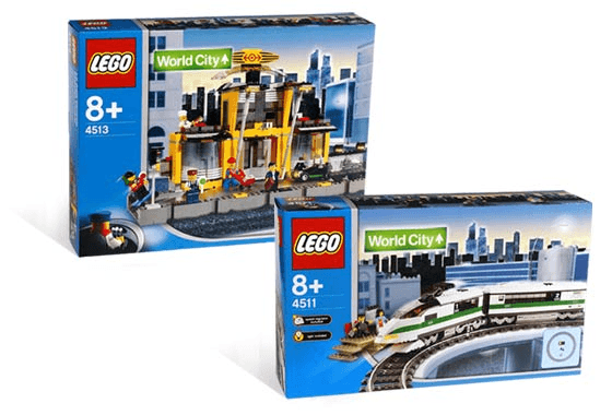 LEGO Passenger Train Kit (K4511-1) set, 2003