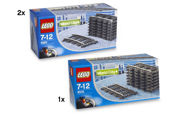 LEGO Oval Track Kit (K4516-1) set, 1992