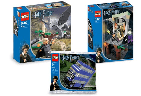 LEGO Marauder's Map Kit  (contains 4750, 4751, 4695) (K4751-1) set, 2004