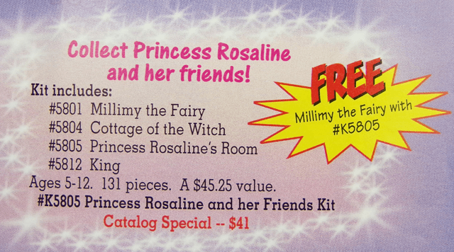 LEGO Princess Rosaline and her Friends Kit (K5805-1) set, 1999