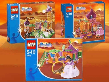 LEGO The Golden Palace Collection (K5858-1) set, 2003