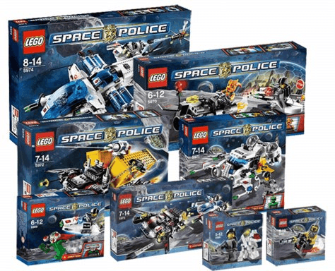 LEGO Space Police Collection (K5974-1) set, 2009