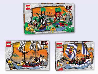 LEGO Classic Pirates Kit (K6290-1) set, 2001