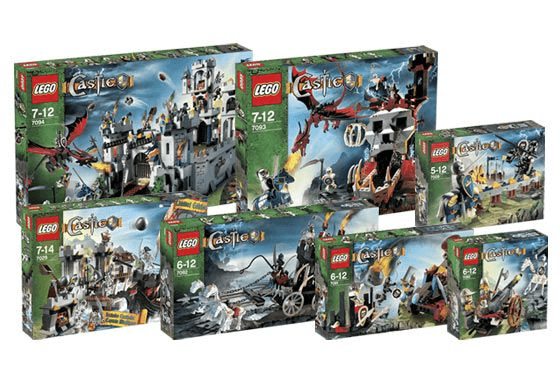 LEGO Complete Castle Collection (K7029-1) set, 2007