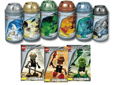 LEGO Find the Power BIONICLE Kit (K8533-1) set, 2001