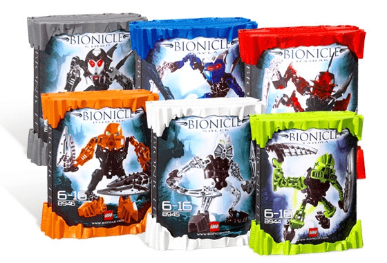 LEGO Matoran of Light Collection (K8944-1) set, 2008