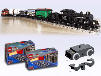 LEGO Large Classic Train Kit (KTR04-1) set, 2001
