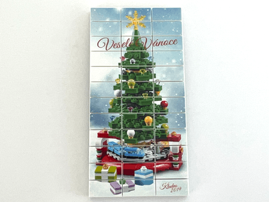 Kladno Christmas Puzzle Promotional 2020 - Veselé Vánoce