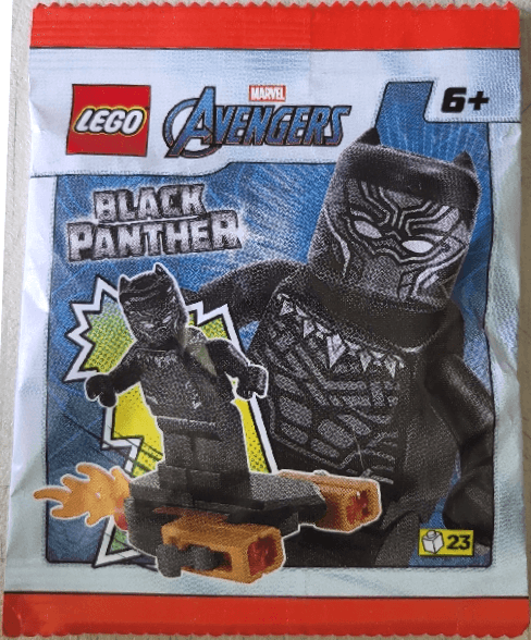 LEGO Black Panther with Hoverboard paper bag (L0002276-1) set, 2026