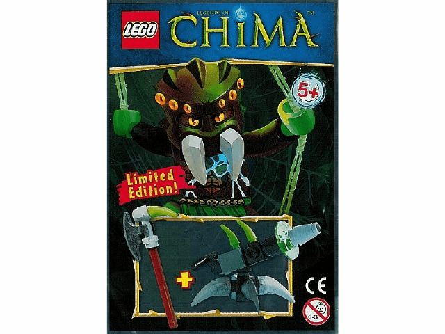 LEGO Cannon, Chi and Axe foil pack (LOC391403-1) set, 2014