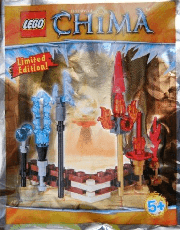 LEGO Fire and Ice Weapons foil pack (LOC391504-1) set, 2015