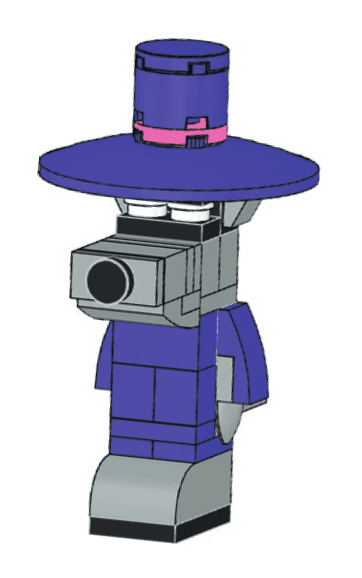 LEGO Mr. Mystique (MRMYSTIQUE-1) set, 2019