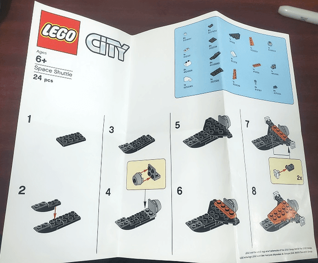 LEGO LEGO Brand Store Exclusive Build - City Space Shuttle (SPACESHUTTLE-1) set, 2019