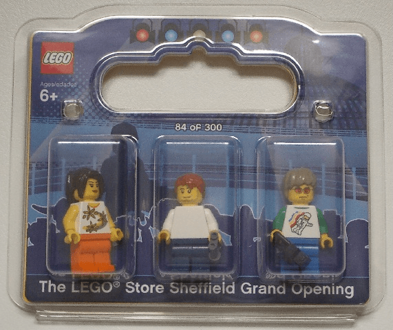 LEGO LEGO Store Grand Opening Exclusive Set, Sheffield, England blister pack (Sheffield-1) set, 2012