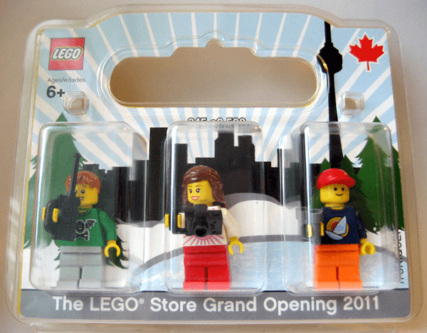 LEGO LEGO Store Grand Opening Exclusive Set, Sherway Gardens Mall, Toronto, ON, Canada blister pack (Toronto-1) set, 2011