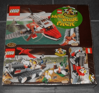 Adventurers Bundle Pack, Super Value Pack (Copack of Sets 5920, 5934, and 5935)