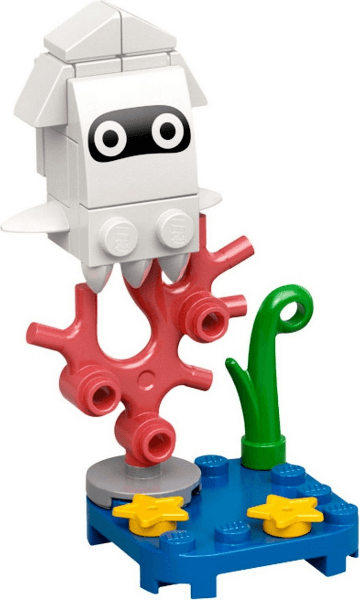 LEGO Blooper, Super Mario, Series 1 (Complete Set) (char01-8) set, 2020