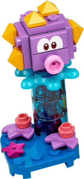 LEGO Urchin, Super Mario, Series 1 (Complete Set) (char01-9) set, 2020