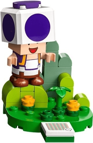 LEGO Purple Toad, Super Mario, Series 5 (Complete Set) (char05-3) set, 2022