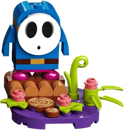 LEGO Blue Shy Guy, Super Mario, Series 5 (Complete Set) (char05-5) set, 2022