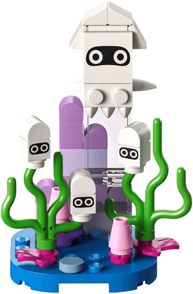 LEGO Blooper, Super Mario, Series 6 (Complete Set) (char06-1) set, 2023