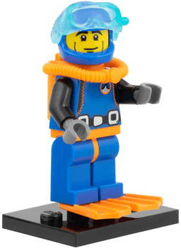 Deep Sea Diver, Series 1 (Complete Set with Stand and Accessories)