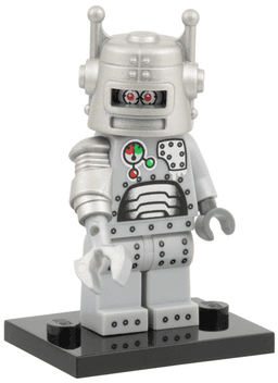 LEGO Robot, Series 1 (Complete Set with Stand and Accessories) (col01-7) set