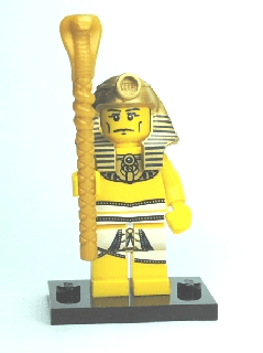 LEGO Pharaoh, Series 2 (Complete Set with Stand and Accessories) (col02-16) set, 2010