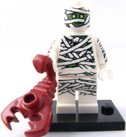 Mummy, Series 3 (Complete Set with Stand and Accessories)
