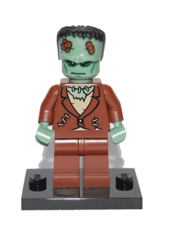 LEGO The Monster, Series 4 (Complete Set with Stand and Accessories) (col04-7) set, 2011