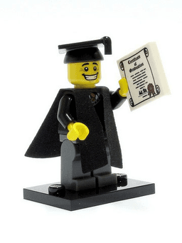 Graduate, Series 5 (Complete Set with Stand and Accessories)