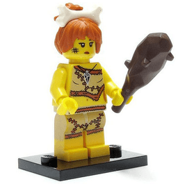 Cave Woman, Series 5 (Complete Set with Stand and Accessories)