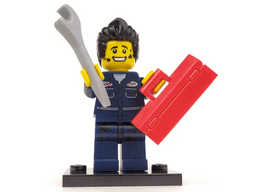 Mechanic, Series 6 (Complete Set with Stand and Accessories)