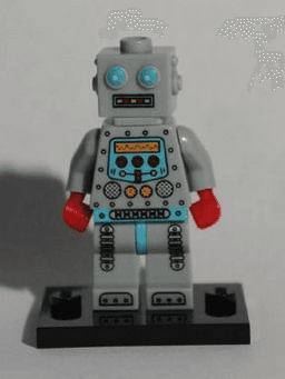 Clockwork Robot, Series 6 (Complete Set with Stand and Accessories)