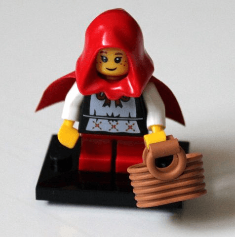LEGO Grandma Visitor, Series 7 (Complete Set with Stand and Accessories) (col07-16) set, 2012