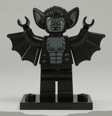 LEGO Vampire Bat, Series 8 (Complete Set with Stand and Accessories) (col08-11) set, 2012